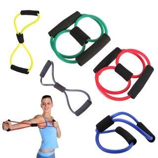 Resistance Bands Yoga Pilates Exercise Stretch Chest Pull Rope Elastic Gym Training Rubber Fitness