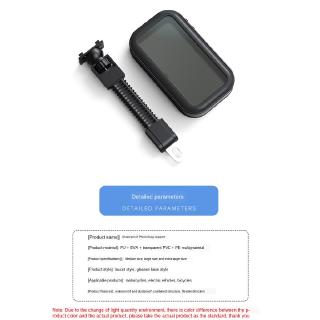 Bicycle Motorcycle Phone Holder Waterproof Case Bike Phone Bag For 5-6.3 Inch Mobile Phone Mobile Stand Support Cover (9)