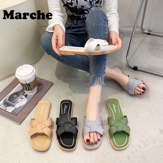 Marche Summer New Design Flat Slippers For Women(add one size bigger)