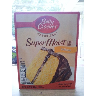 Betty Crocker SuperMoist Yellow Cake Mix 432g