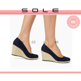 SOLE Tamy Abaca Pump Wedges
