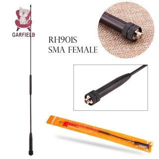 Spot goods Ready❥ Black SMA-Female High Gain Dual Band Long Antenna for Baofeng UV-5R Radios