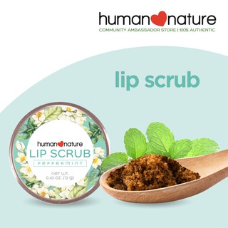 Human Nature Lip Scrub with Peppermint