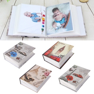 [new]100 Pictures Pockets Photo Album Interstitial Photos Book Case Kid memory Gift s6vI