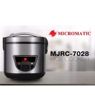 MICROMATIC Rice Cooker 1.8L (8-10 persons) MJRC-7028