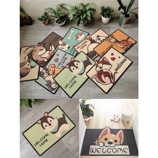 aa.genmdse: 40cmx60cm Cute Cartoon Carpet Home dog Door mat Mats Rug Bedroom Mats cute fluffy