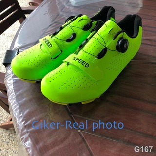 ♦✅ Ready Stock ✅ SPD Cleat Cycling Shoes MTB Mountain Bike Shoes Non-Slip Cycling Sneakers Men Breat