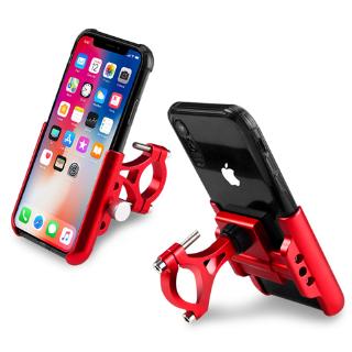 Aluminum motorcycle Bike Phone Holder adjustable Motor bicycle handlebar mobile phone support Mount for 4.5-6.5 inch cellphone support mount