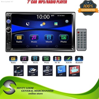 ☂❍♣ANSONTA Car Radio 2Din Universal 7"HD IOS/Android Mirror link Car MP5 Multimedia Player Stereo
