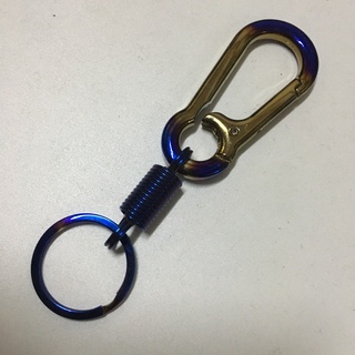 ❋Gold-Plated Bag Strap Buckle (gold/blue)❉