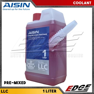 ☾™(COOLANT - AISIN - RED - 1L) AISIN Long Life Coolant LLC / Anti-Freeze JIC Tropical Spec Formulati