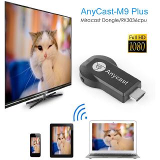 Anycast M9 Plus TV stick Wifi Display Receiver Anycast DLNA Miracast Airplay Mirror Screen HDMI-compatible Android IOS Mirascreen Dongle