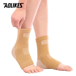 AOLIKES 1Pair Sports protective gear football Ankle support Basketball Ankle Brace Nylon Ankle compression support