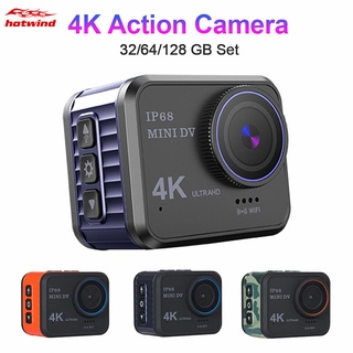 HW 4K Ultra HD Mini Action Camera 10m Waterproof 4k Sports Camera Dash Cam Video Record Action Camer