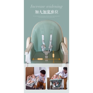 Baby Dining Chair Child Baby-Seat Chair Dining Household Multi-Functional Foldable Portable Short Di (7)