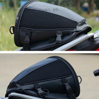 zhangzhousiyuan Waterproof Motorcycle Tail Bag Motorbike Back Seat Rear Pack Pocket Multi Use