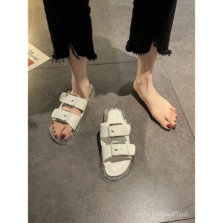 Sandals Female Outer Wear2021Summer New Crystal Bottom Patent Leather Soft Bottom Fashion Best-Selli