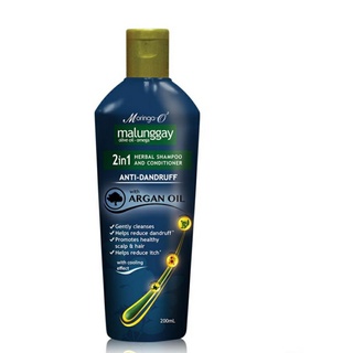 moringa -0 malunggay 2 in 1 herbal shampoo and conditioner (200ml)