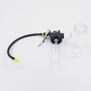 Pressure Pump Oiler Lubrication Oil Can Feed Oil Spray Tool Bottle 250ml (3)