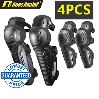 4pcs/set F-0X Motor pad MOTORCYCLE RACING 4 IN 1 KNEE AND ELBOW BODY GUARD SET