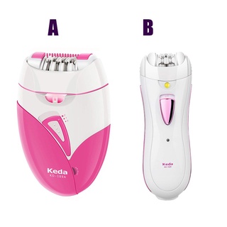 Keda KD-190R Lady Shaver Mini Rechargeable Washable Epilator Electric Hair Remover Travel Essentials