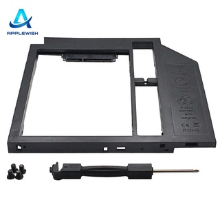 【BEST SELLER】 9mm SATA Second HDD SSD Hard Drive Caddy for Laptop CD / DVD-ROM Optical Bay