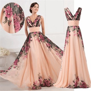 Home Ball Wedding Evening Gown Party Formal Long Bridesmaid Long Dress