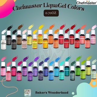 Chefmaster Liqua Gel Food Color 0.70oz (Made in USA) (1)