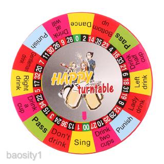 Electric Turntable Roulette Drinking Game Wheel for Bar KTV Friends Party (7)