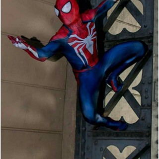 SPIDERMAN PS4 SUIT Spiderman Homecoming costumes Halloween cosplay (2)