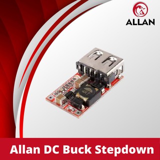 ✼Allan 6-24V to 5V 3A USB DC-DC Buck Step-Down Converter