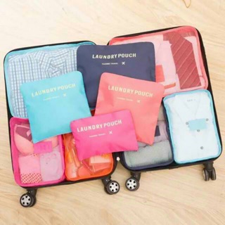 WJF Travel Luggage Bag Clothes Organizer travel bag 6 in 1