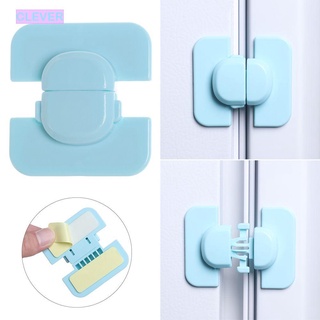 kids cabinet❖♚CLEVER Creative Refrigerator Lock Cupboard Kids Security Baby Safety Locks Measures An