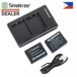 Smatree Fuji NP-W126 2 Battery Pack with 1 Dual USB Charger Set (Lee Photo) Fujifilm 2pc NP-W126 (1)