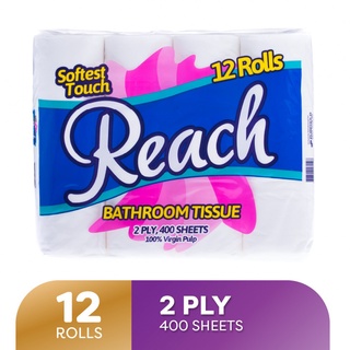 Reach Bathroom Tissue 2Ply 400 Sheets By 12S