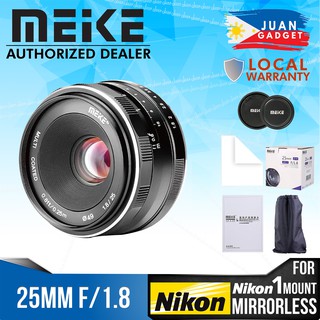 Meike 25mm f/1.8 Manual Focus Lens for Nikon 1
