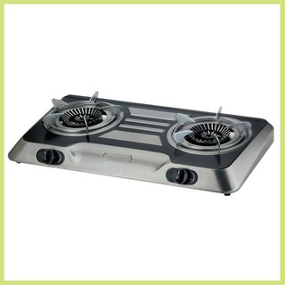 【Available】Kyowa Double Burner Gas Stove (Silver) KW-3552