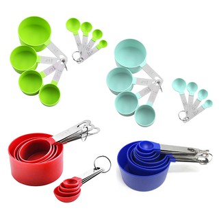 8pcs Measuring Cup and Spoon Set
