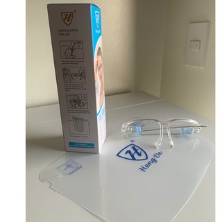 Protective Full Shield with glasses and box