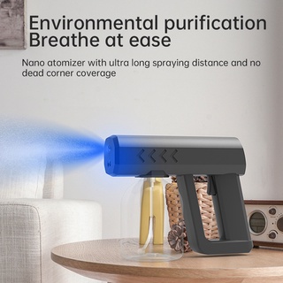 air purifier Hand held sterilizer Blue light nano disinfection gun spray 500ML