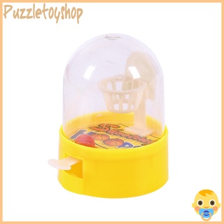 PZ Mini Basketball Game Machine Cute Handheld Finger Ball Relieve Stress Toys for Kids