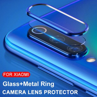 Xiaomi Mi 9 8 SE A2 Rear Lens Protection Ring + Tempered Glass Camera Lens RedMi Note 7 Pro