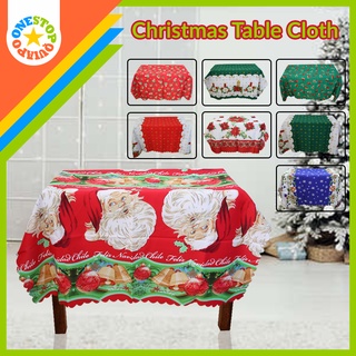 OSQ Christmas Table Cloth Kitchen Table