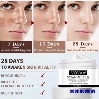 VOVA Vitamin C 20% Face Cream White Remove Dark Spots Facial Gel Skin Care 30ml (6)