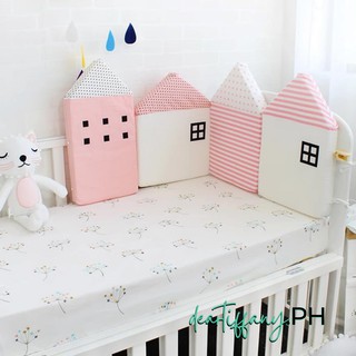Soft Foam House Bumper Bed Crib Kids Sofa (1)