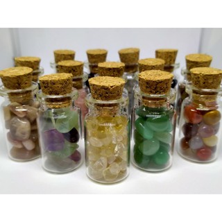 Crystal chips in a bottle (healing crystals) by mamymiji