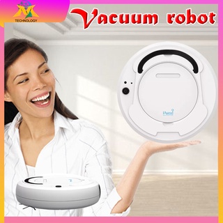 Robotic Vacuum cleaner usb charging strong suction power mute fully automatic black white