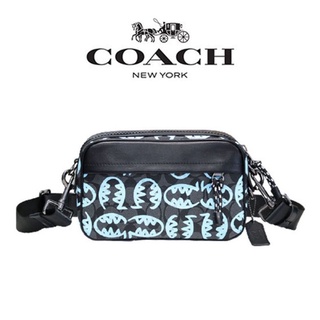 COACH 2526 new style camera bag graffiti style men/shoulder bag/crossbody bag/zipper bag