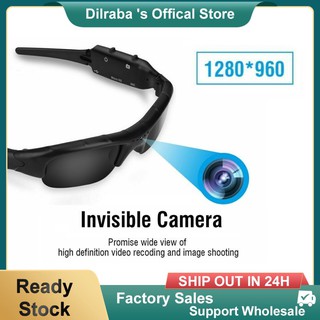 ◘◑【HOT】 【Camera & Recorder】1080P HD Hidden Spy Camera Sunglasses Glasses Eyewear Audio Vide