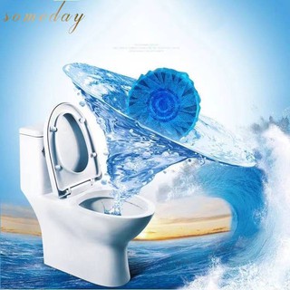 1 Pcs Blue Tablet Toilet Bowl Cleaner Automatic Tank Bowl Bathroom System Toilet Cleaner
